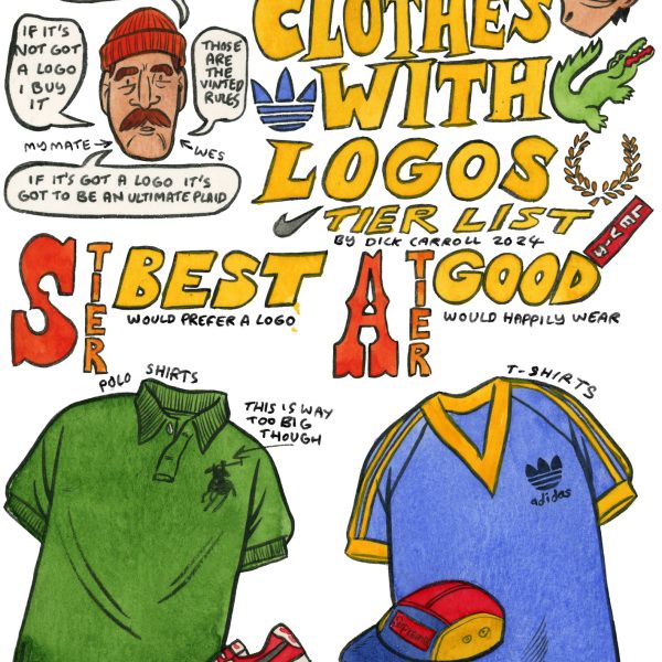 Style & Fashion Drawings: Clothes With Logos