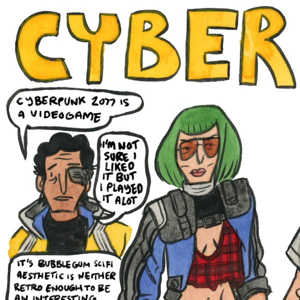 Style & Fashion Drawings: Cyberpunk