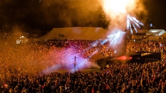 Crowd at Wilderness festival