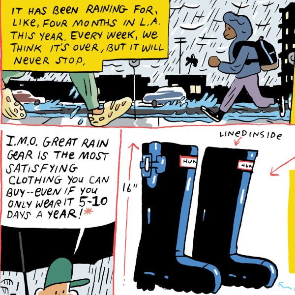 Style & Fashion Drawings: Keep Good Rain Gear