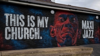 Faithless' Maxi Jazz mural unveiled at Crystal Palace's Selhurst Park