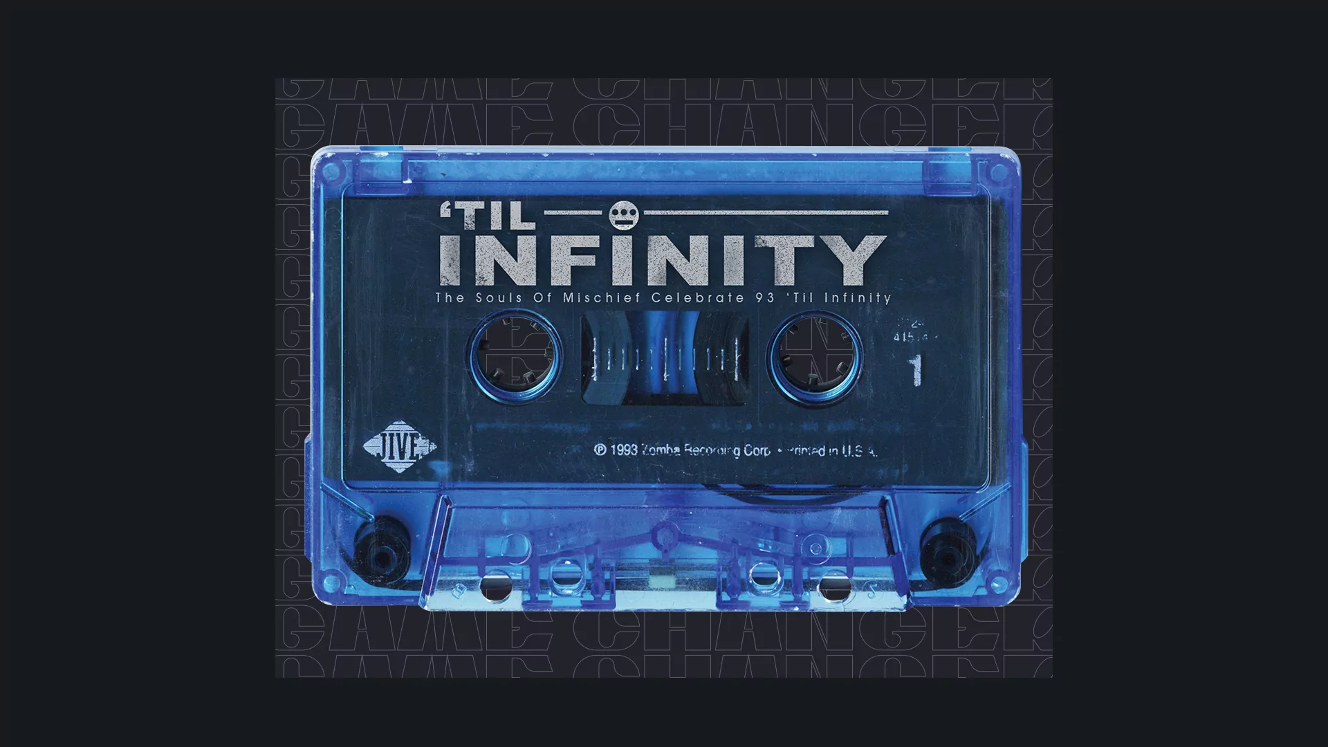 Photo of a blue Til’ Infinity casette